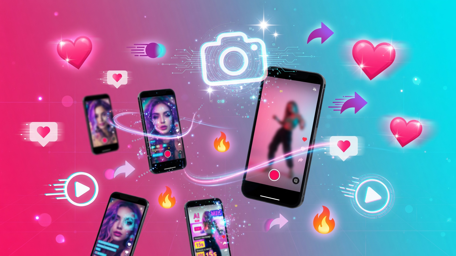 Cara Bikin Konten Short-Form Video (TikTok/Reels) Pakai AI — Tools, Prompt & Workflow 2026