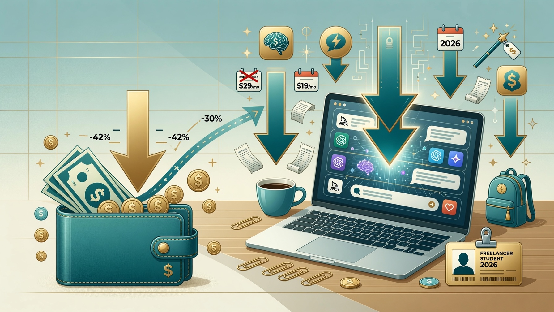 Cara Hemat Langganan AI untuk Freelancer dan Pelajar 2026