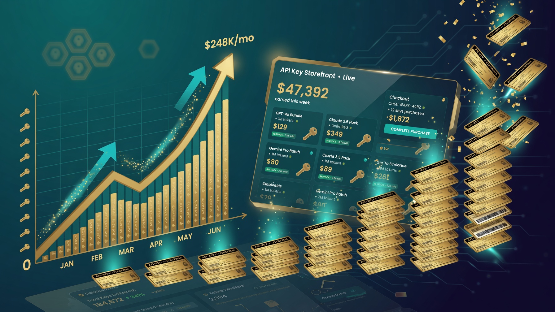 Cara Scaling Bisnis Reseller API Key AI dari Nol sampai Stabil