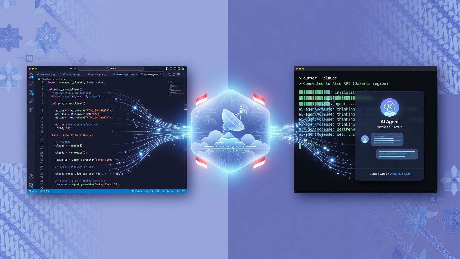 Setup Cursor & Claude Code dengan Atmo API (Indonesia) — Step by Step 2026